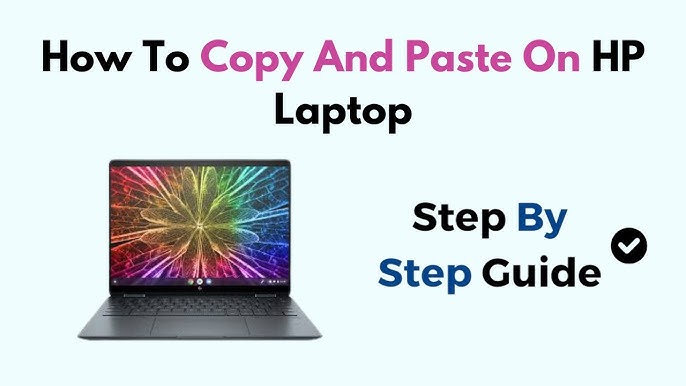 how to copy and paste on hp laptop​ in 2025