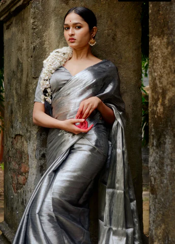 saree caption for instagram